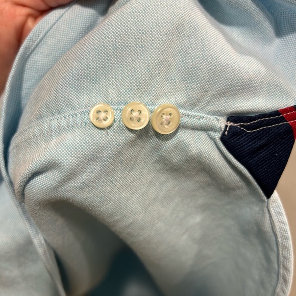 Ralph Lauren Men's Classic Fit Oxford light blue-green XXL - Picture 4 of 11